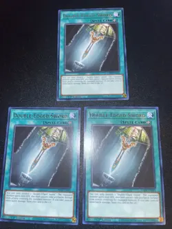 Yu-Gi-Oh! TCG Double-Edged Sword Amazing Defenders AMDE-EN043 1st Edition Rare - Image 1