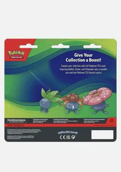 Pokemon TCG Mega Evolutions 2 pack Sealed blister Promos Coin Oddish Gloom - Image 2