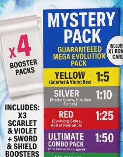 Pokemon TCG Gift Pack 4x Booster Packs New & Sealed with Bonus Card #1 - Image 2