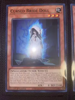 Yu-gi-oh! TCG 3x Cursed Bride Doll AGOV-EN026 COMMON x3 YUGIOH! NM - Image 1