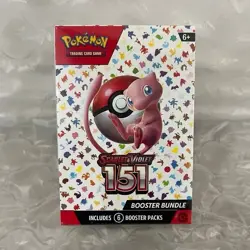 Pokemon TCG Scarlet & Violet 151 Booster Bundle Box 6 Packs English 2023 M151 - Image 1