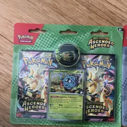2 Pokemon TCG ME2.5 Ascended Heroes 2-Pack Blister Bundle Larry Erika Sealed New - Image 2