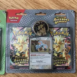2 Pokemon TCG ME2.5 Ascended Heroes 2-Pack Blister Bundle Larry Erika Sealed New - Image 3