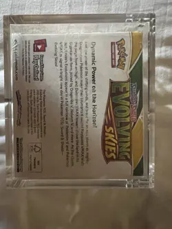 Pokemon Evolving Skies TCG Booster Box 36 Pack Sealed In Acrylic Case UK Seller - Image 4