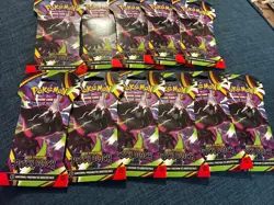 Pokemon TCG: Lot of 11 Pitch Black Mega Evolution Booster Packs - Image 1