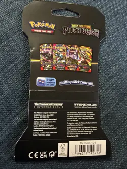 Pokemon TCG: Lot of 11 Pitch Black Mega Evolution Booster Packs - Image 2