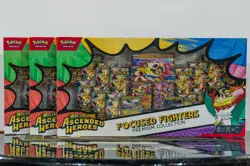 3X Pokemon TCG Focused Fighters Premium Collection Box [Sam’s Club Exclusive] - Image 1