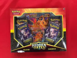 Pokemon TCG Charizard GX Hidden Fates Collection Box SEALED - Image 1