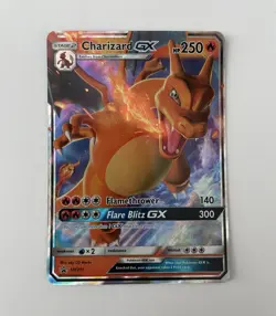 Pokemon TCG Charizard GX SM211 SM Promo Holo Stage 2 250 HP English Card - Image 1