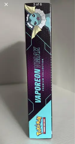 Vaporeon VMAX Premium Collection Box - Pokemon TCG - Image 3