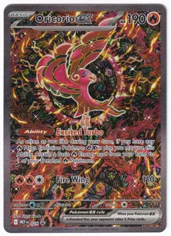 Pokemon TCG Oricorio ex 024 Holo Promo ME: Mega Evolution Promo NM - Image 1