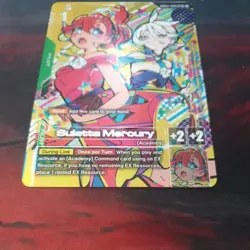 Gundam Card Game GD04-085 R+ Suletta Mercury Alt Art Foil - Image 2