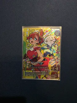 Gundam Card Game GD04-085 R+ Suletta Mercury Alt Art Foil - Image 2
