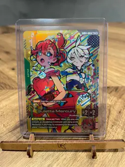 Gundam Card Game Suletta Mercury GD04-085 R+ Alt Art English - Image 1