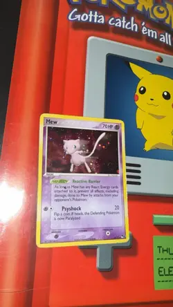 2006 Pokemon TCG - Mew 4/17 - POP Series - Holo Rare MP - Image 1