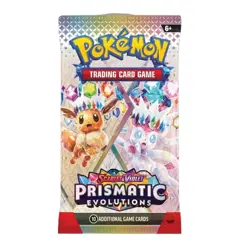 Pokemon Prismatic Evolutions Booster Pack - Random Art - SEALED - Image 1