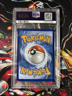 Pokemon TCG Bulbasaur 133/132 ME01 Mega Evolution Enhanced Box Topper Holo PSA - Image 2