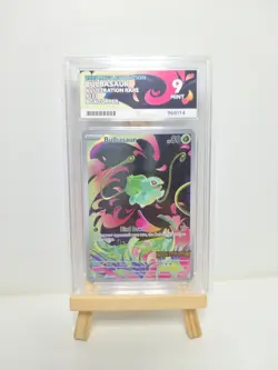Pokemon TCg Bulbasaur Mega Evolution 133/132 - Box Topper Stamp Promo ACE mint 9 - Image 1