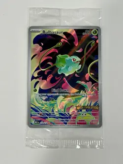 SEALED Bulbasaur 133/132 Mega Evolution Stamp Promo NM Pokemon TCG - Image 1