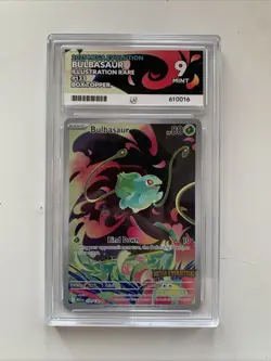 Bulbasaur Mega Evolution 133/132 - Box Topper Stamped Promo Pokemon TCG ACE 9 - Image 1