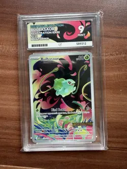Bulbasaur Mega Evolution 133/132 - Box Topper Stamped Promo Pokemon TCG ACE 9 - Image 1