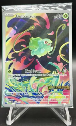Bulbasaur (Mega Evolution Stamped) Illustration Rare 133/132 Promos Pokemon TCG - Image 1
