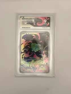 Bulbasaur Mega Evolution 133/132 - Box Topper Stamped Promo Pokemon TCG ACE 9 - Image 1