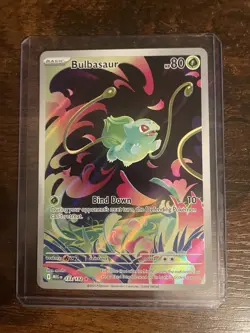 Pokemon TCG Bulbasaur IR 133/132 Mega Evolution NM - Image 1