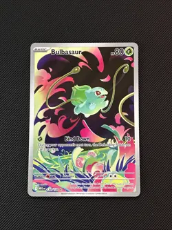 Pokemon TCG Mega Evolution Bulbasaur Card 133/132 NM - Image 1