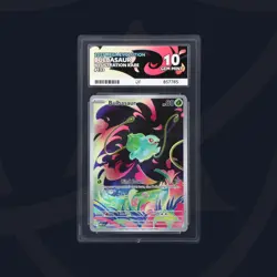 Pokemon TCG Bulbasaur 133/132 IR – Mega Evolutions – ACE 10 Perfect Subgrades - Image 1