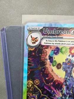 Pokemon TCG S&V Prismatic Evolutions Umbreon EX Card 161/131 Pack Fresh NM - Image 3