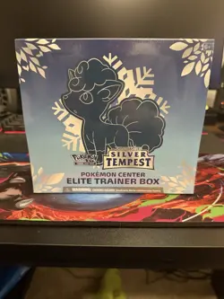 Pokemon TCG Silver Tempest Pokemon Center Elite Trainer Box ETB Sealed - Image 1
