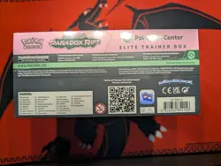 Pokemon TCG Paradox Rift (Iron Valiant) Pokemon Center Elite Trainer Box Sealed - Image 4
