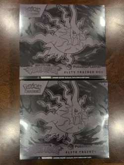 Pokemon TCG - Pitch Black Pokemon Center Elite Trainer Box x2 - New And Sealed - Image 1