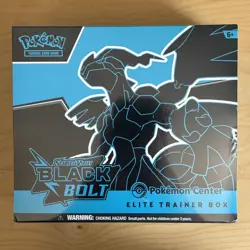 Black Bolt PC ETB | Pokemon Center Elite Trainer Box | Pokemon TCG | Sealed ✅ - Image 1