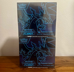 2 Pack Pokemon TCG Phantasmal Flames Pokemon Center ETB Elite Trainer Box Sealed - Image 1