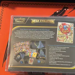 Pokemon Center Pokemon TCG Mega Evolution Elite Trainer Box Booster Promo EN 6+ - Image 3