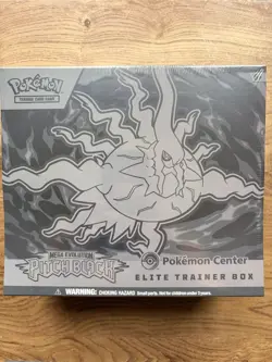 Pokemon Center Pokemon TCG Elite Trainer Box Mega Evolution—Pitch Black 10 Packs - Image 1