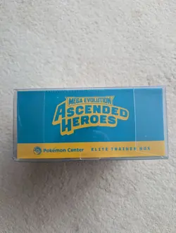 Pokemon TCG: Mega Evolution Ascended Heroes Pokemon Center Elite Trainer Box NEW - Image 5