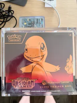 Pokemon Center Pokemon TCG Obsidian Flames Elite Trainer Box ETB English Tear - Image 1