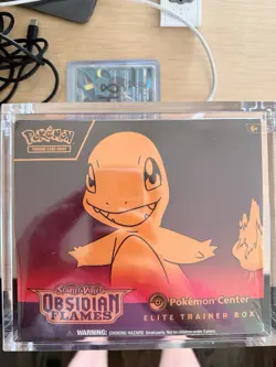 Pokemon Center Pokemon TCG Obsidian Flames Elite Trainer Box ETB English Tear - Image 2
