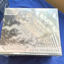 Pokemon TCG Mega Evolution—Pitch Black Pokemon Center Elite Trainer Box (40) - Image 1