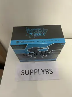 Pokemon TCG: Black Bolt Pokemon Center Elite Trainer Box (ETB) – FACTORY SEALED - Image 3