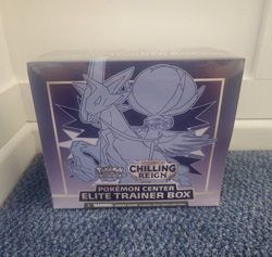 Pokemon TCG Chilling Reign Pokemon Center Elite Trainer ERROR box - Image 1