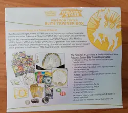 Pokemon TCG Brilliant Stars Pokemon Center Elite Trainer Box Arceus English 2022 - Image 3