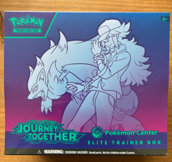 Pokemon TCG: Journey Together Pokemon Center Elite Trainer Box (ETB) - With Tear - Image 1