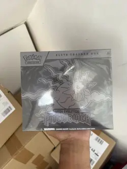 Pokemon TCG: Mega Evolution Pitch Black Pokemon Center Elite Trainer Box Sealed - Image 1
