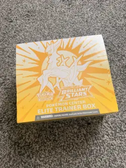 Pokemon TCG Brilliant Stars Elite Trainer Box Pokemon Center - Sealed - Image 1