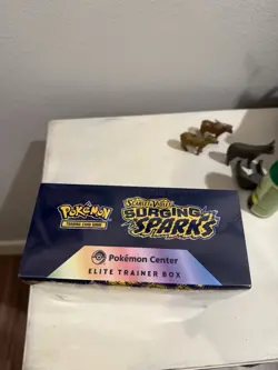 Pokemon TCG ETB Surging Sparks Pokemon Center Elite Trainer Box Factory Sealed - Image 5