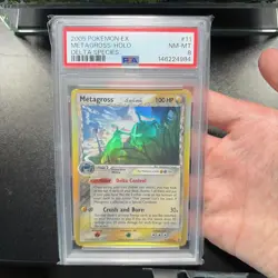 Metagross 11/113 Delta Species EX 2006 Pokemon Card Holo MINT - PSA 8 New Cert - Image 4